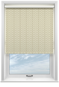 Orla Kiely Linear Stem, Natural - Roller Blind